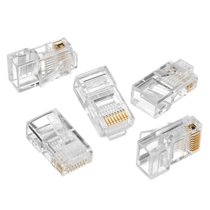 Maclean MCTV663 Connettori Modulari Ethernet RJ45 8P8C 100 Pezzi