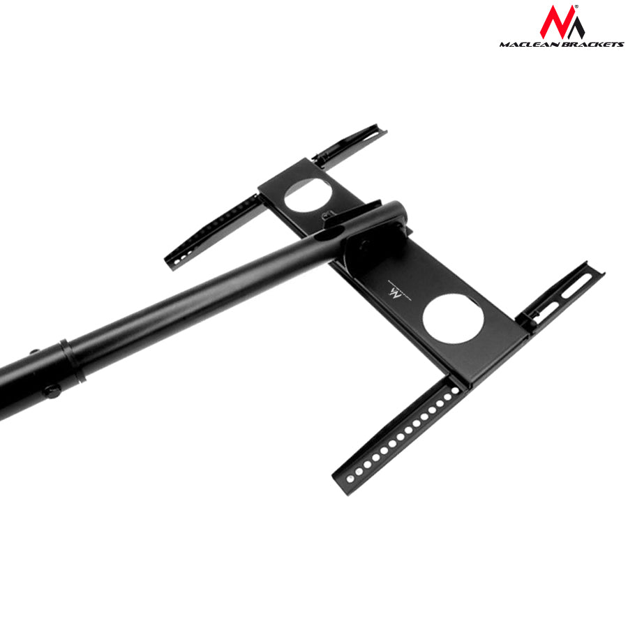 Maclean MC-631 Staffa TV Universale da Soffitto, Compatibile con diagonale: da 32" a 65"