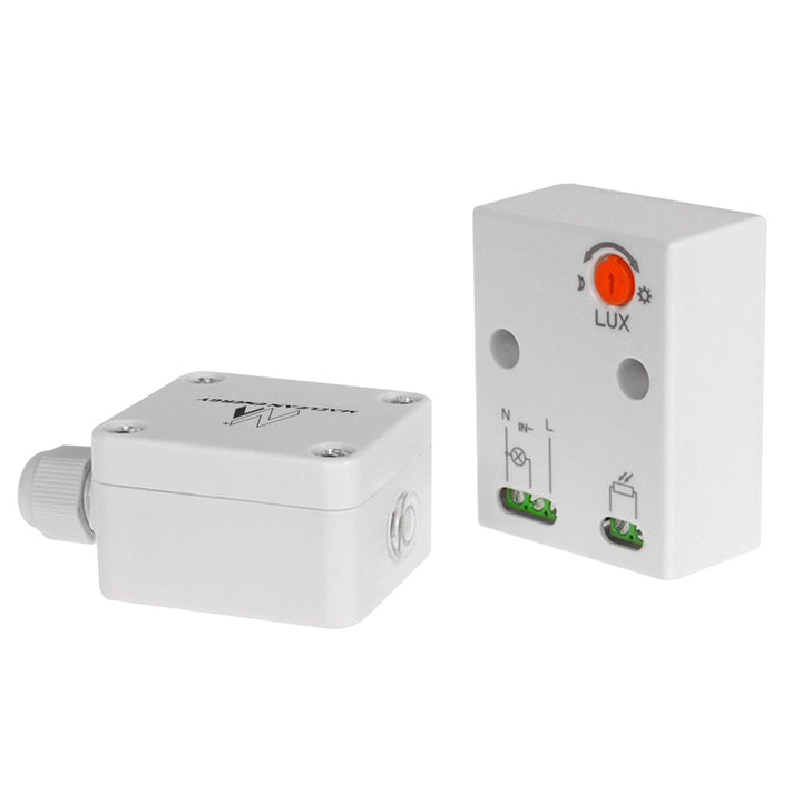 Sensore crepuscolare con sonda esterna max 3450W Maclean Energy MCE35