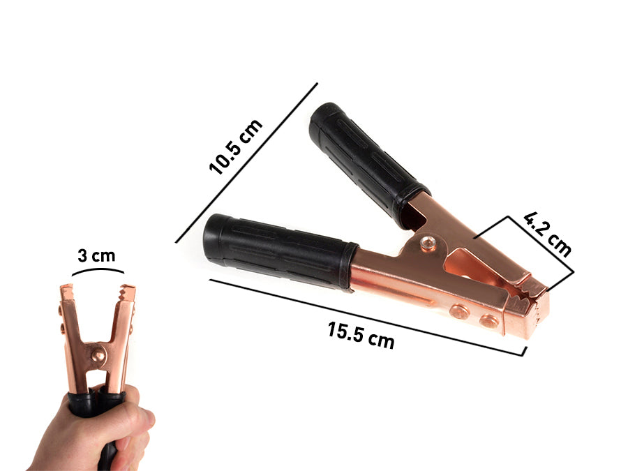 Clip Batteria Auto Due Versioni 400A &amp; 600A