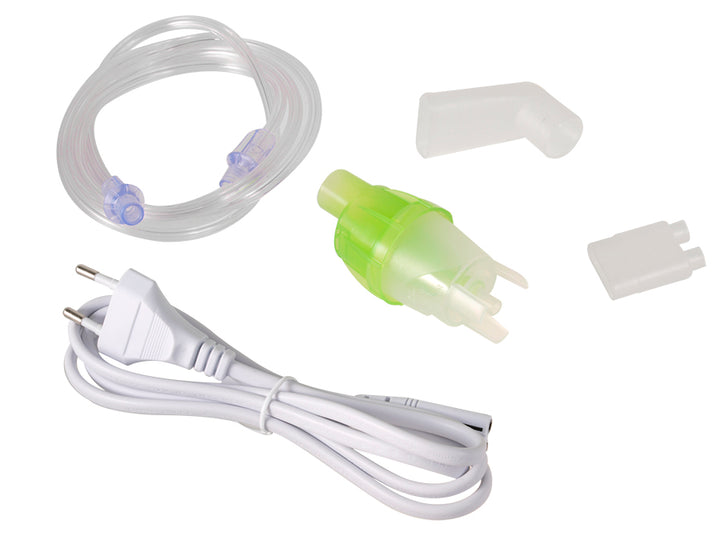 Inalatore BR-CN116B Omnibus verde - kit, 2 maschere, borsa