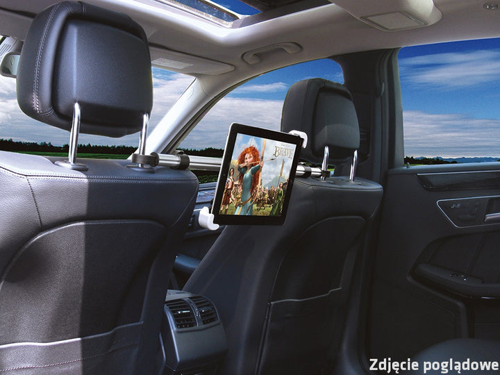 Supporto Staffa Auto per Tablet iPad Galaxy Pad 10" Maclean MC-657