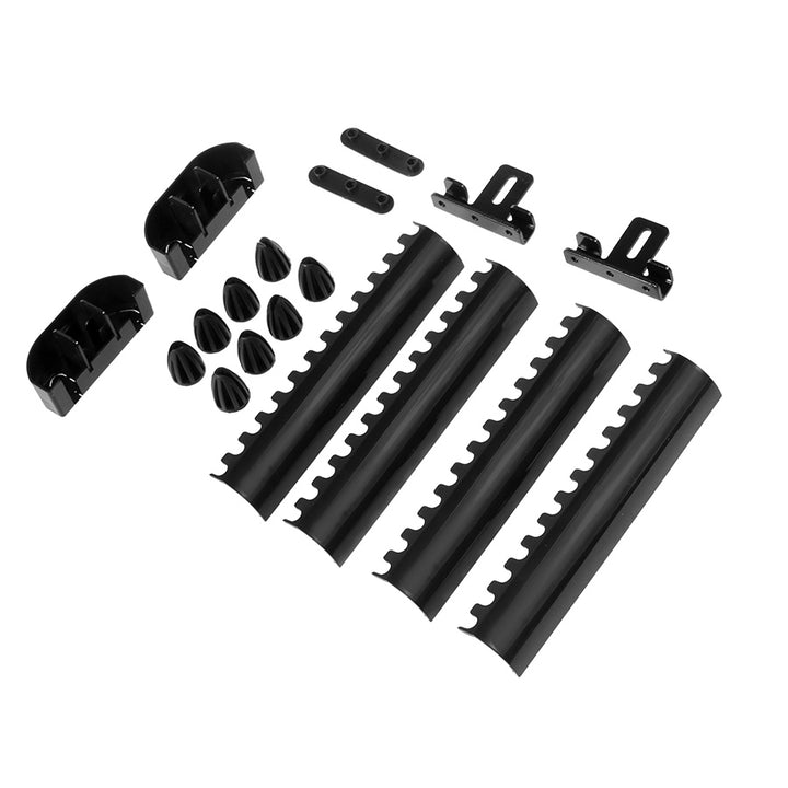 Supporto DVD da Parete Doppia Mensola in Vetro Scaffale da Muro Console PS3 PS4 Xbox