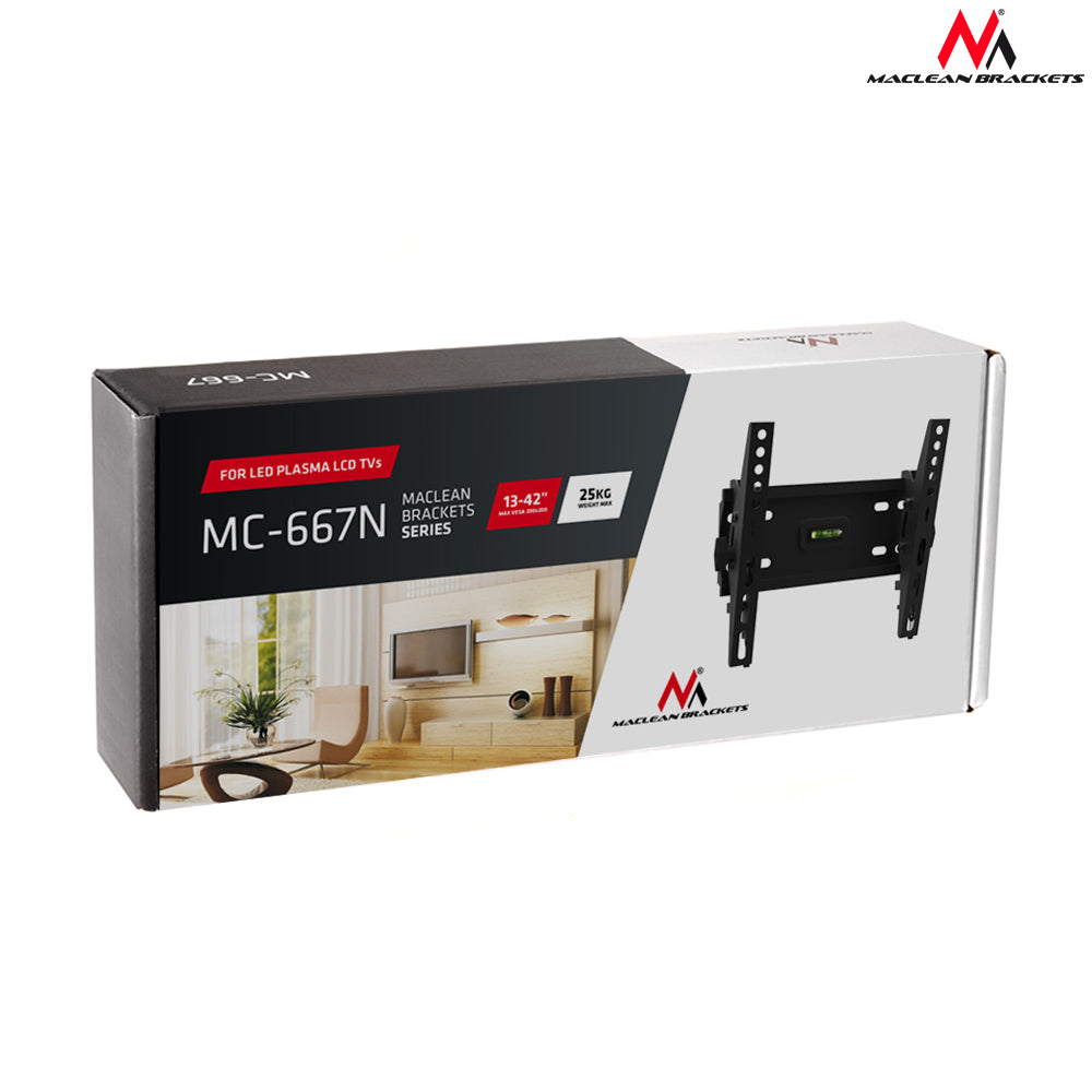 Supporto TV da Parete Maclean MC-667 VESA resistente