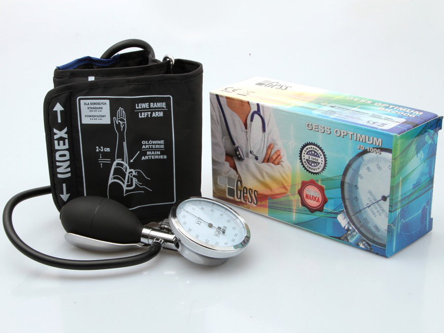 Misuratore di pressione manometro manuale con stetoscopio Gess Optimum