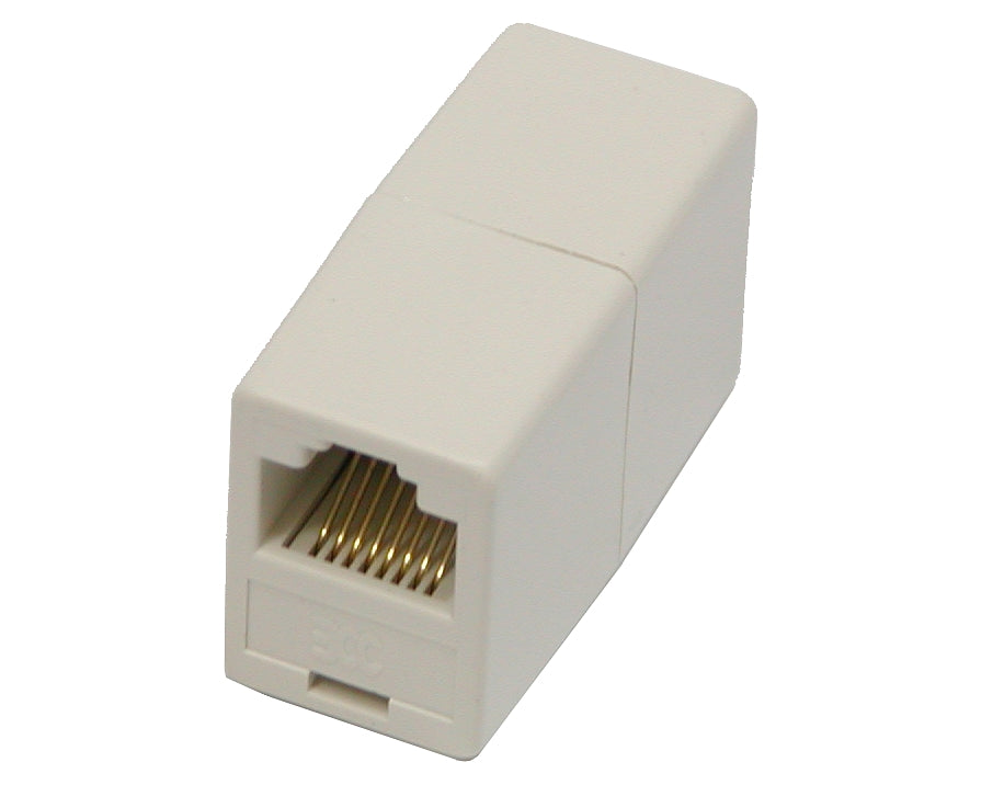 Connettore oro RJ-45 presa-presa a barile 8p8c RJ45