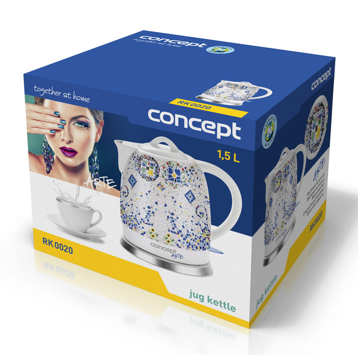 Concept  Orient  Bollitore elettrico 1,5L in ceramica stile orientale