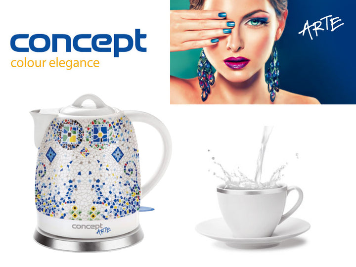 Concept  Orient  Bollitore elettrico 1,5L in ceramica stile orientale