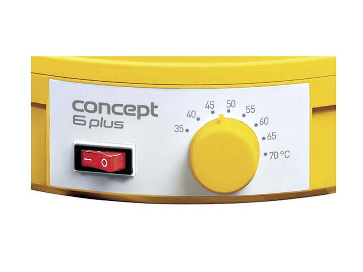 Essicatore Frutta Verdura Fungi Erba 6 Contenitori Concept SO1015