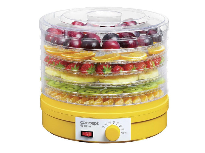 Essicatore Frutta Verdura Fungi Erba 6 Contenitori Concept SO1015