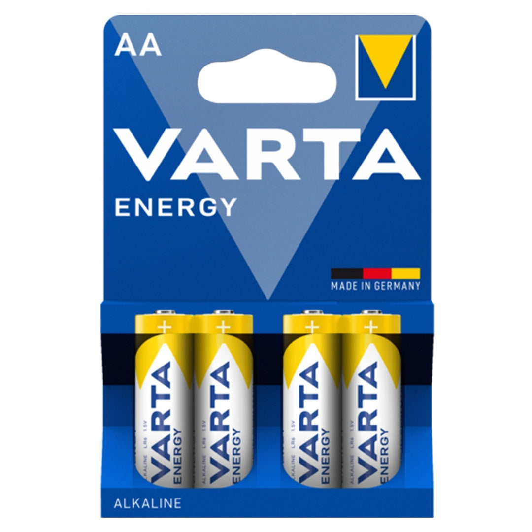 4 batterie R-06 LR06 AA da 1,5 V Varta Energy alcaline