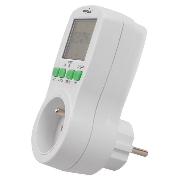 Timer tempo  presa GreenBlue  GB107 colore  bianco