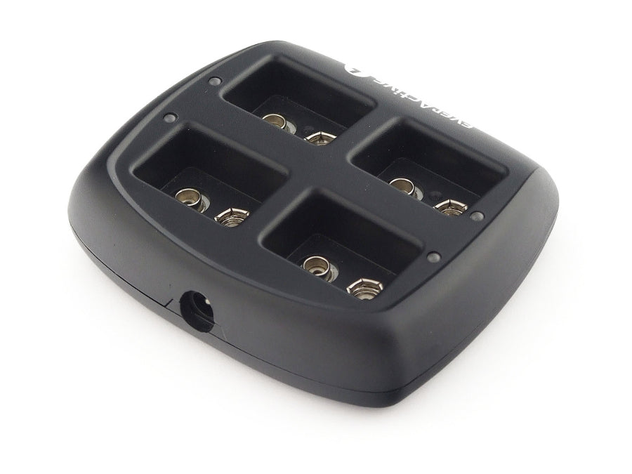Caricabatterie Pile Ricaricabili Portatile 9 V EverActive NC-109