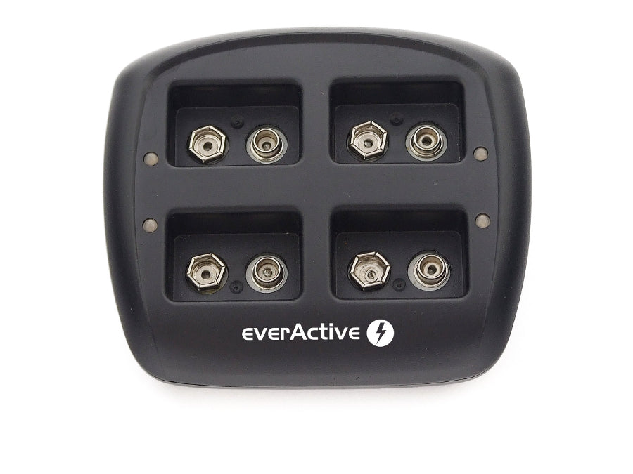 Caricabatterie Pile Ricaricabili Portatile 9 V EverActive NC-109