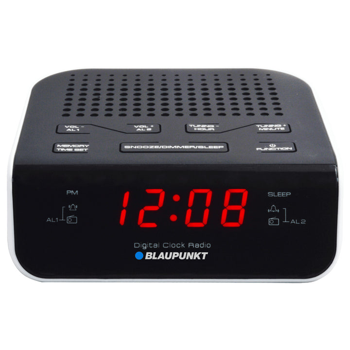 Radiosveglia con Allarme LCD Radio Sveglia Nero Blaupunkt CR5WH