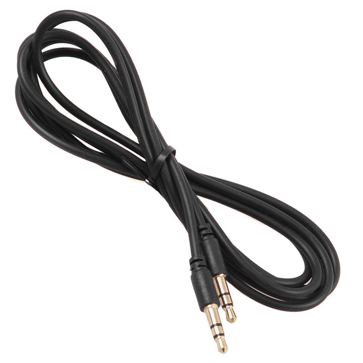 Maclean Cavo Jack 3.5mm-Jack 3.5mm Nero