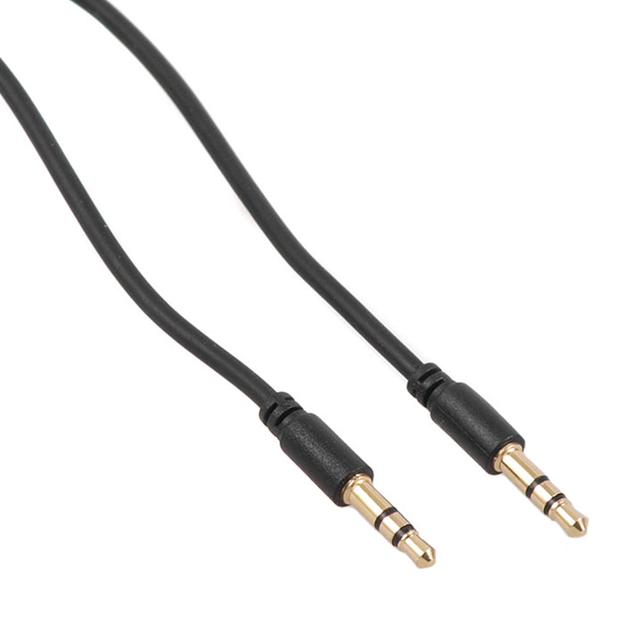 Maclean Cavo Jack 3.5mm-Jack 3.5mm Nero