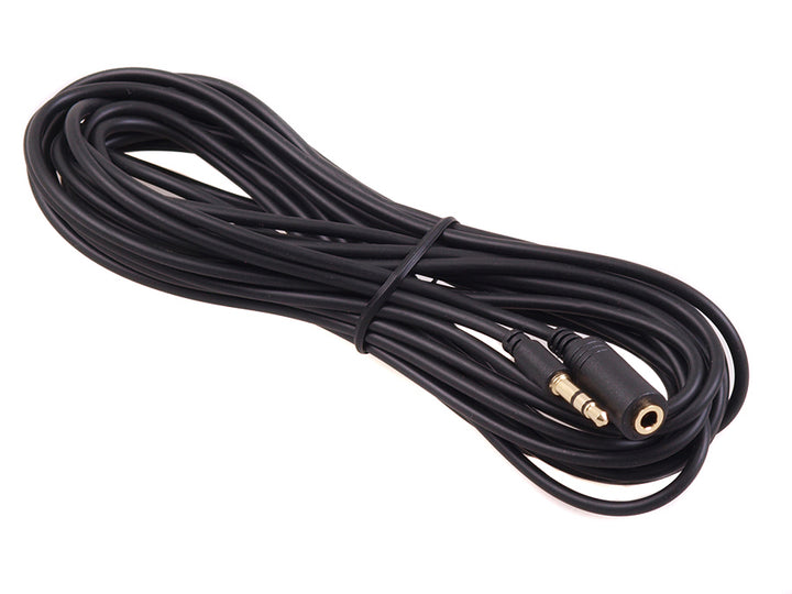 Cavo Jack 3,5 mm Maclean, presa a spina, 5 m, nero, MCTV-821