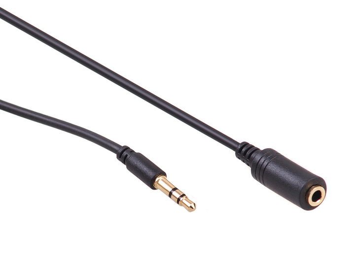 Cavo Jack 3,5 mm Maclean, presa a spina, 5 m, nero, MCTV-821