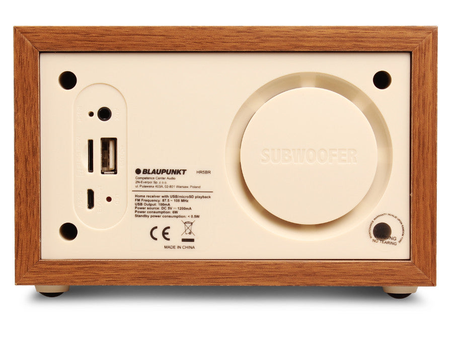 Radio Sveglia MP3 MicroSD USB, AUX, LCD Blaupunkt HR5BR