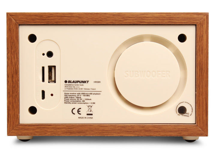 Radio Sveglia MP3 MicroSD USB, AUX, LCD Blaupunkt HR5BR
