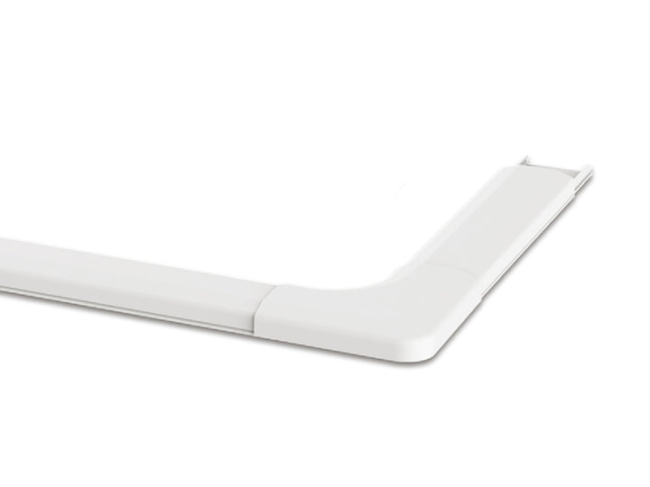 Copertura per sistema in plastica cavo 127 x 127 x 21,5 mm Maclean MC-697 W