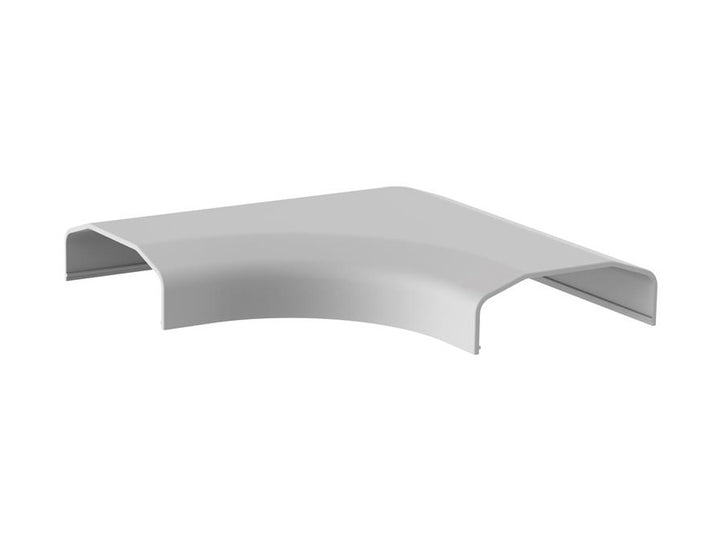Copertura per sistema in plastica cavo 127 x 127 x 21,5 mm Maclean MC-697 W