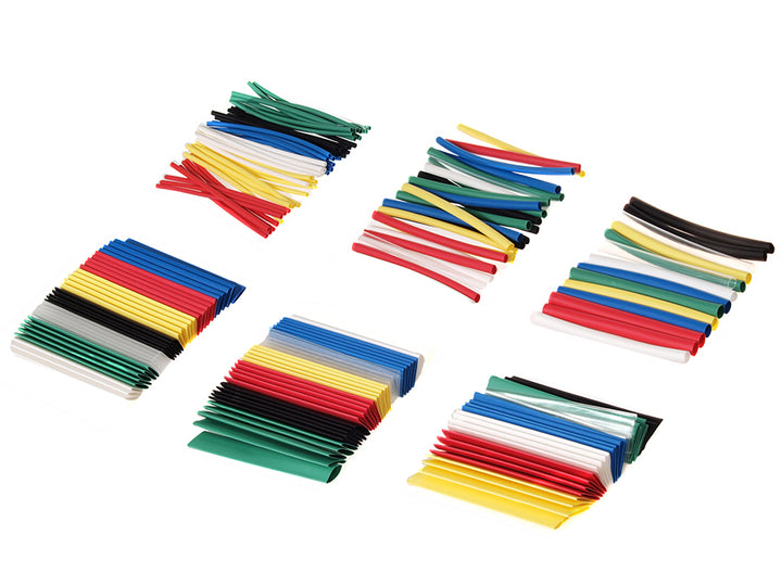 Set di guaine termorestringenti, 196 pezzi, 7 colori Maclean MCTV-679