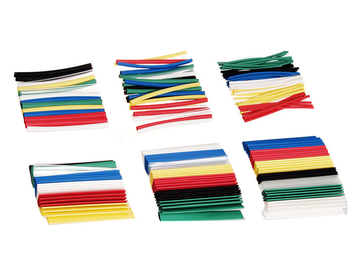 Set di guaine termorestringenti, 196 pezzi, 7 colori Maclean MCTV-679