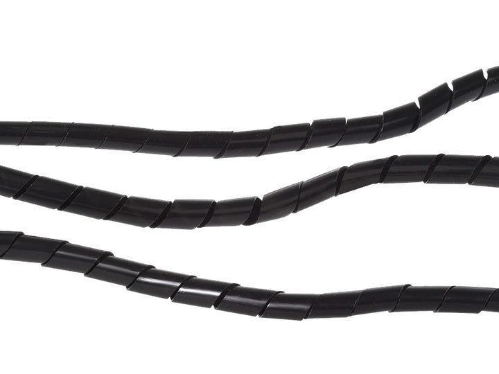 Copricavo Maclean, (8,7*10 mm), 3 m, spirale nera, MCTV-685 B