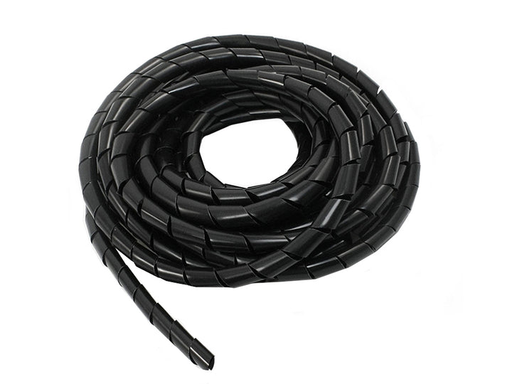 Copricavo Maclean, (8,7*10 mm), 3 m, spirale nera, MCTV-685 B