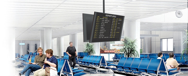 Maclean MC-703 Staffa per due TV anteriore / posteriore 23-75 "50kg universale  nero max vesa 600x400