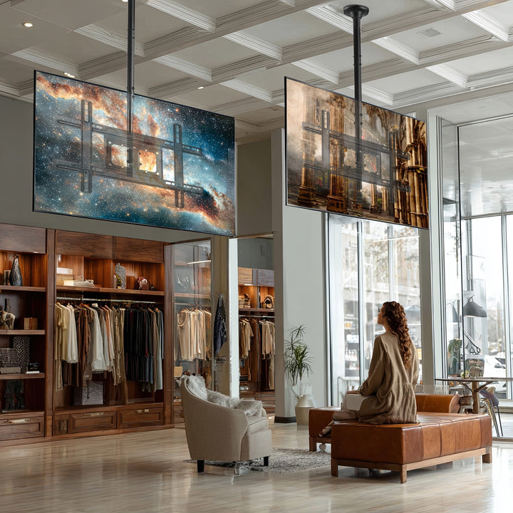 StaffaTV per sospensione a soffitt  Maclean  MC-803