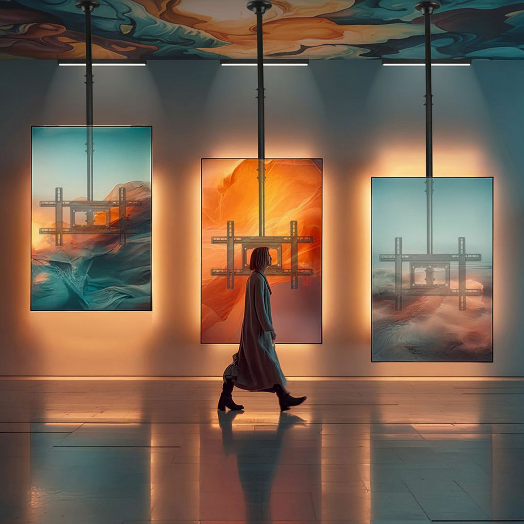 StaffaTV per sospensione a soffitt  Maclean  MC-803