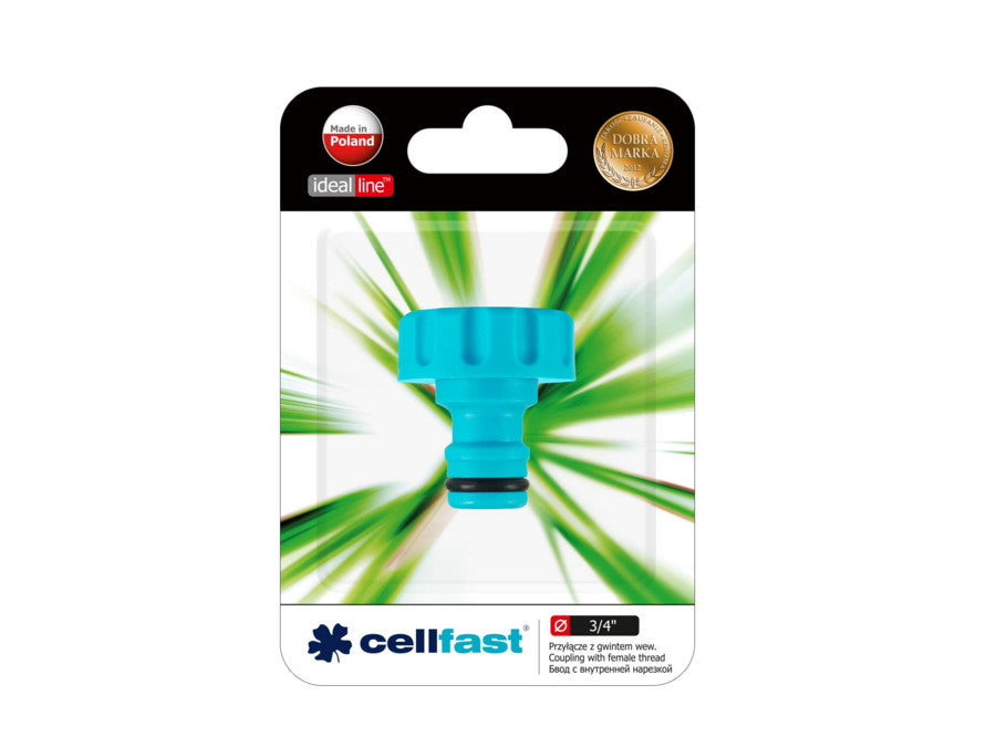Connessione con filettatura femmina Linea ideale Cellfast da 3/4