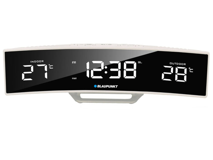 Radio sveglia FM PLL temperatura interna/esterna Blaupunkt CR12WH