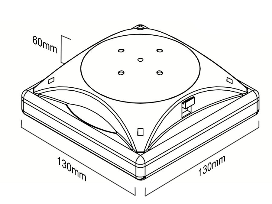 Lampada solare 4LED Illuminazione Esterno Sotto Ombrello Giardino MCE 124 Maclean Energy