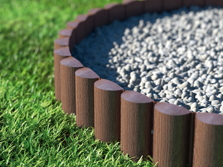 Cellfast ECO 10 elementi Palizzata bordatura da giardino Recinzione