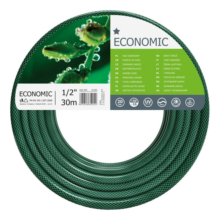 Tubo da giardino Cellfast, 3 veli, treccia incrociata in poliestere, 1/2". 30 m, economico