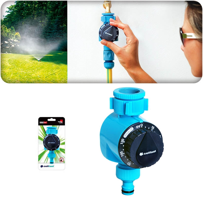 Timer meccanico con spegnimento automatico 120min Cellfast