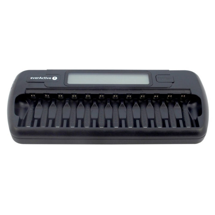 Caricabatterie professionale everActive NC-1200 da 12 batterie