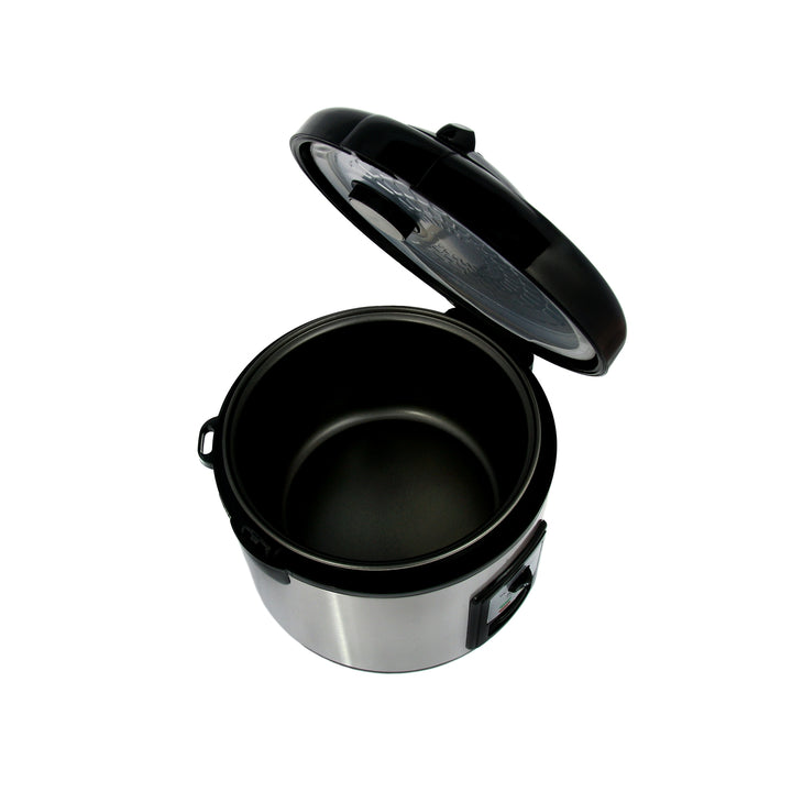 Fornello per riso 1,5 L in acciaio INOX/NERO 1000 W ADLER AD6406
