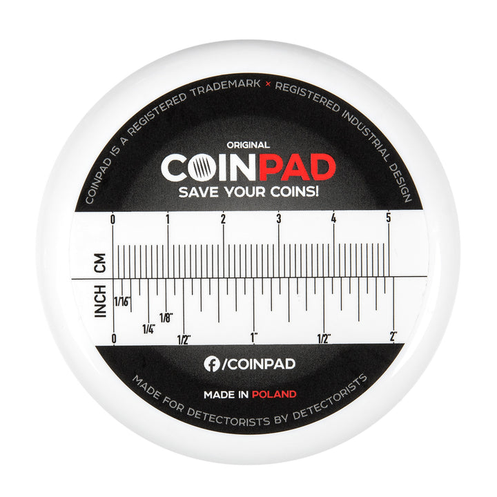 Coinpad Scatola per monete standard per cercatori