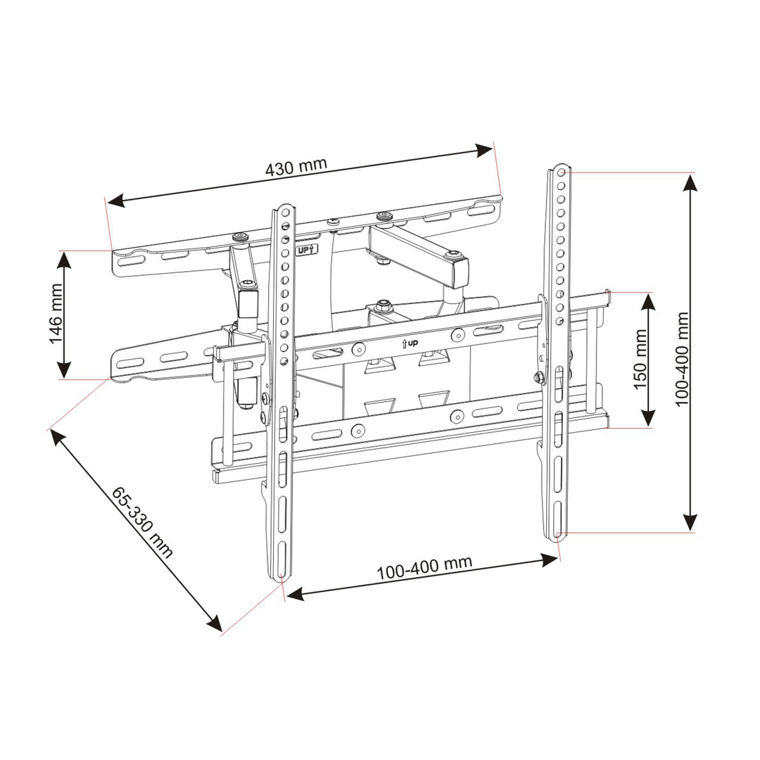 LCD/LED 23-60" 45kg AR-50 ART