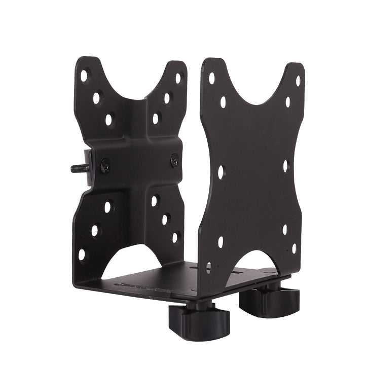 Supporto universale per mini computer Maclean MC-720 nero fino a 5 kg NUC MAC mini CPU