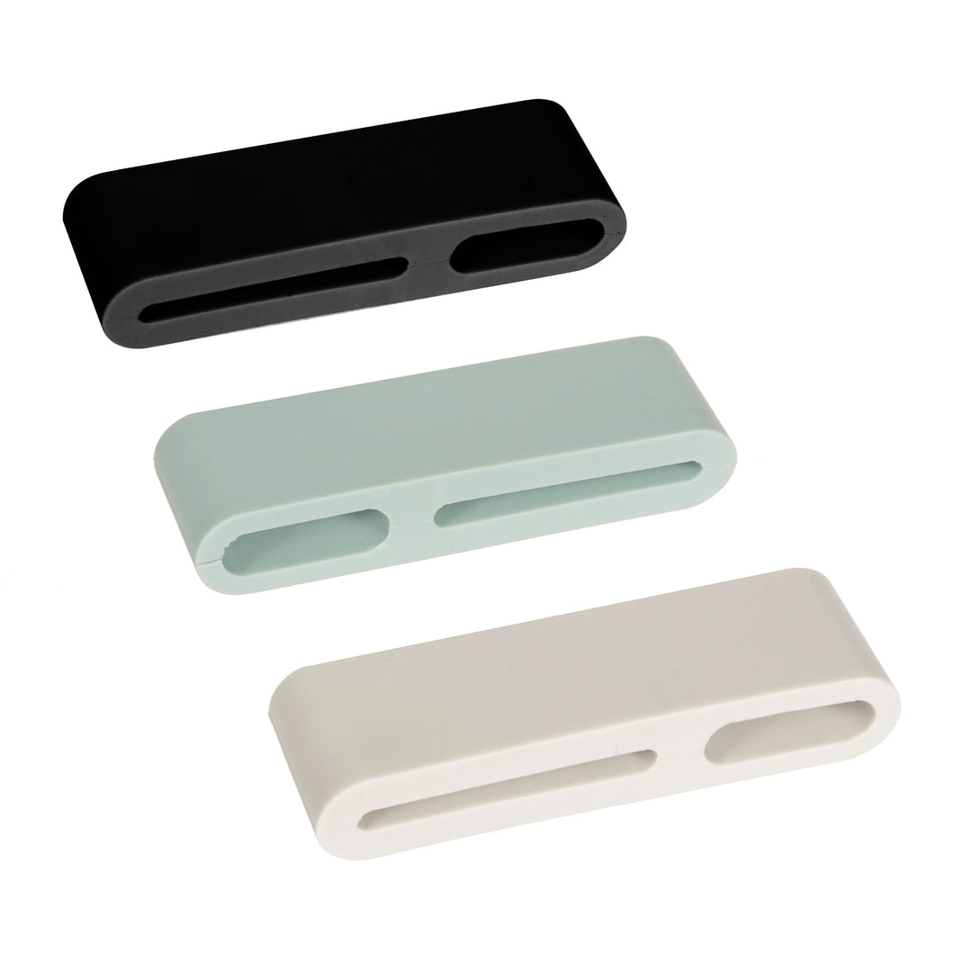 Organizer per Cavi set di 3 Pezzi 3 colori diversi Maclean MC-747