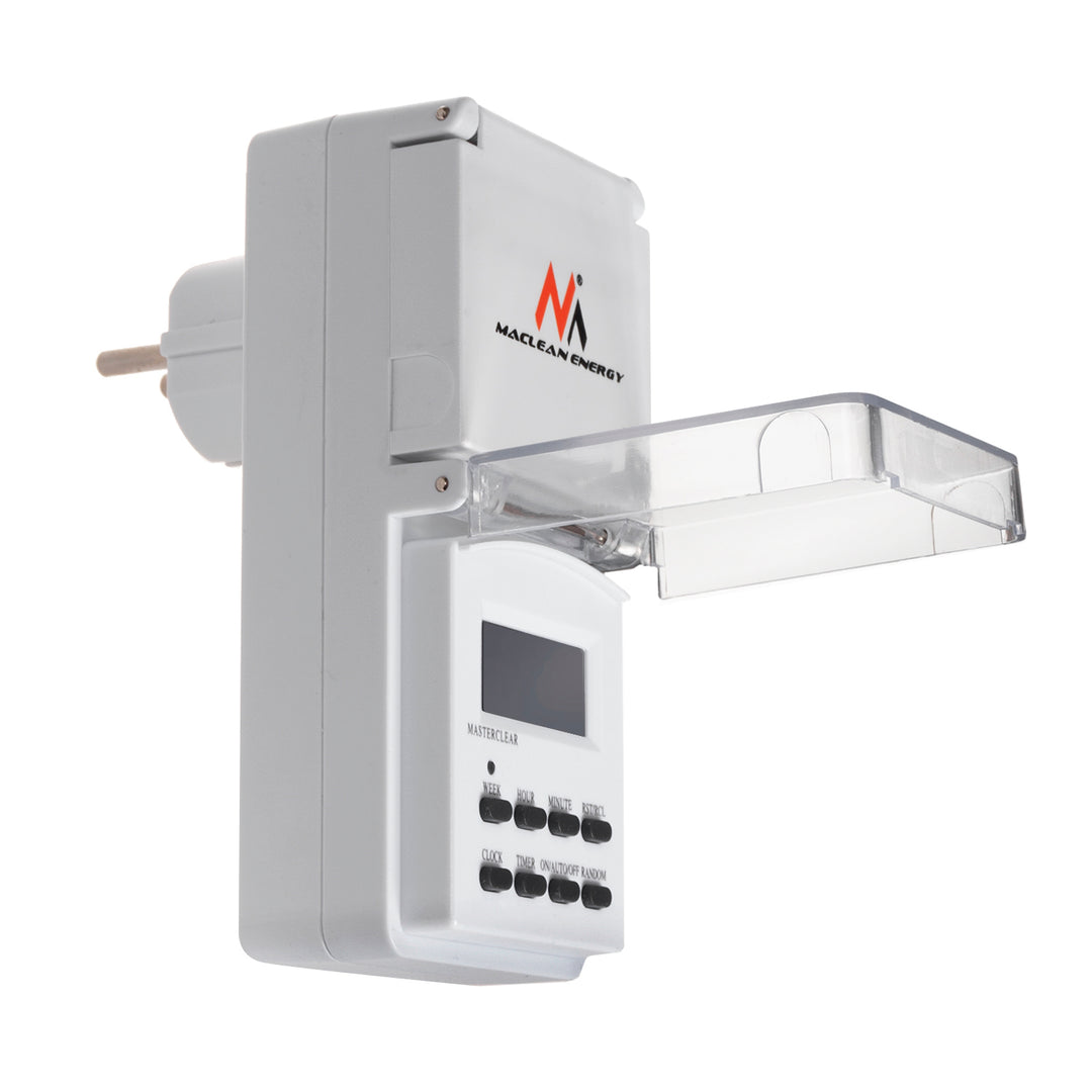 Digital Timer per Esterni con 10 programmi MCE08G Maclean