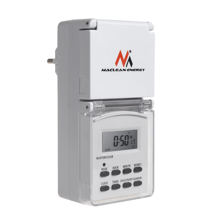 Digital Timer per Esterni con 10 programmi MCE08G Maclean