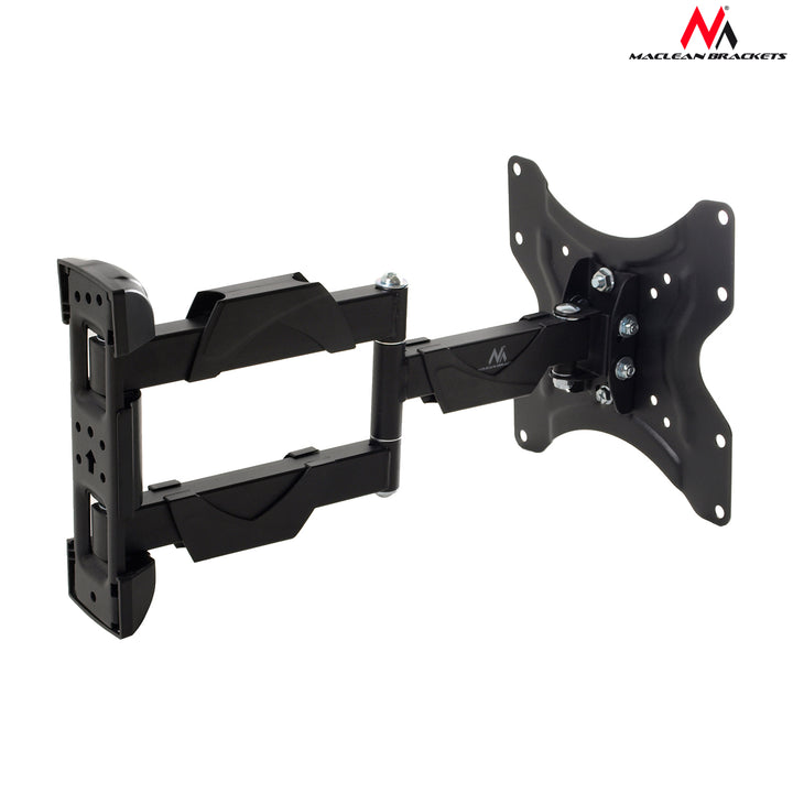 Maclean Supporto da parete, per TV o monitor, 13-55", 30 kg, nero, MC-742