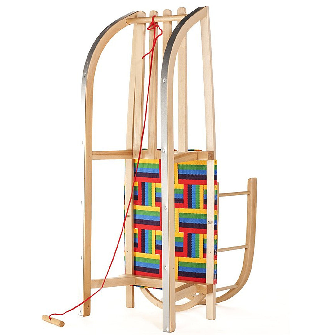 Slittino con schienale in legno  GreenBlue   GB138